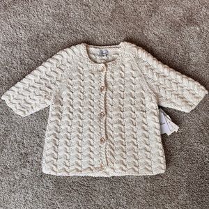NWT Boutique Hand Knit Cardigan Size Medium